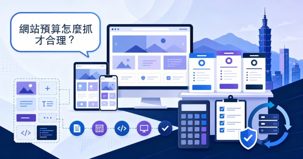 網站設計費用怎麼算？2026台灣行情、影響因素與報價避雷指南
