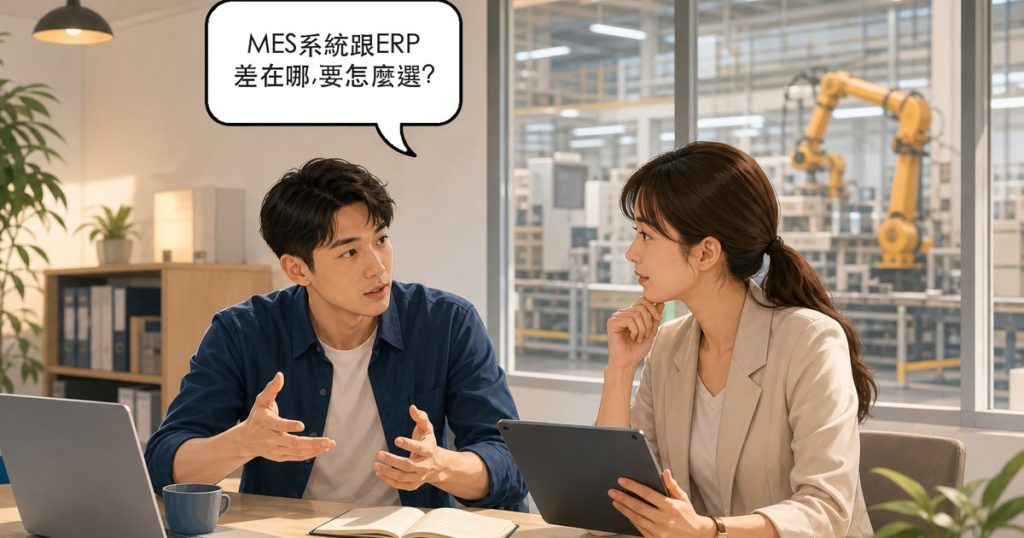 MES系統是什麼？搞懂製造執行系統與ERP差異、費用及選型
