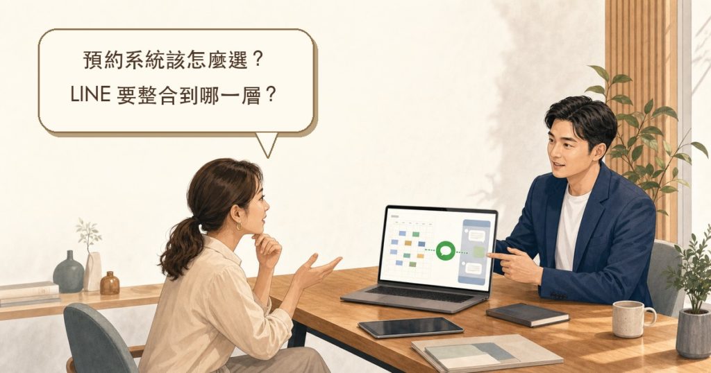 預約系統怎麼選?功能規劃、LINE整合與客製化開發指南